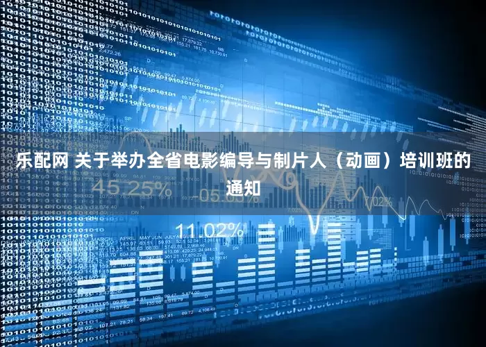 乐配网 关于举办全省电影编导与制片人（动画）培训班的通知