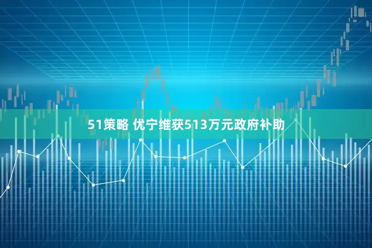 51策略 优宁维获513万元政府补助